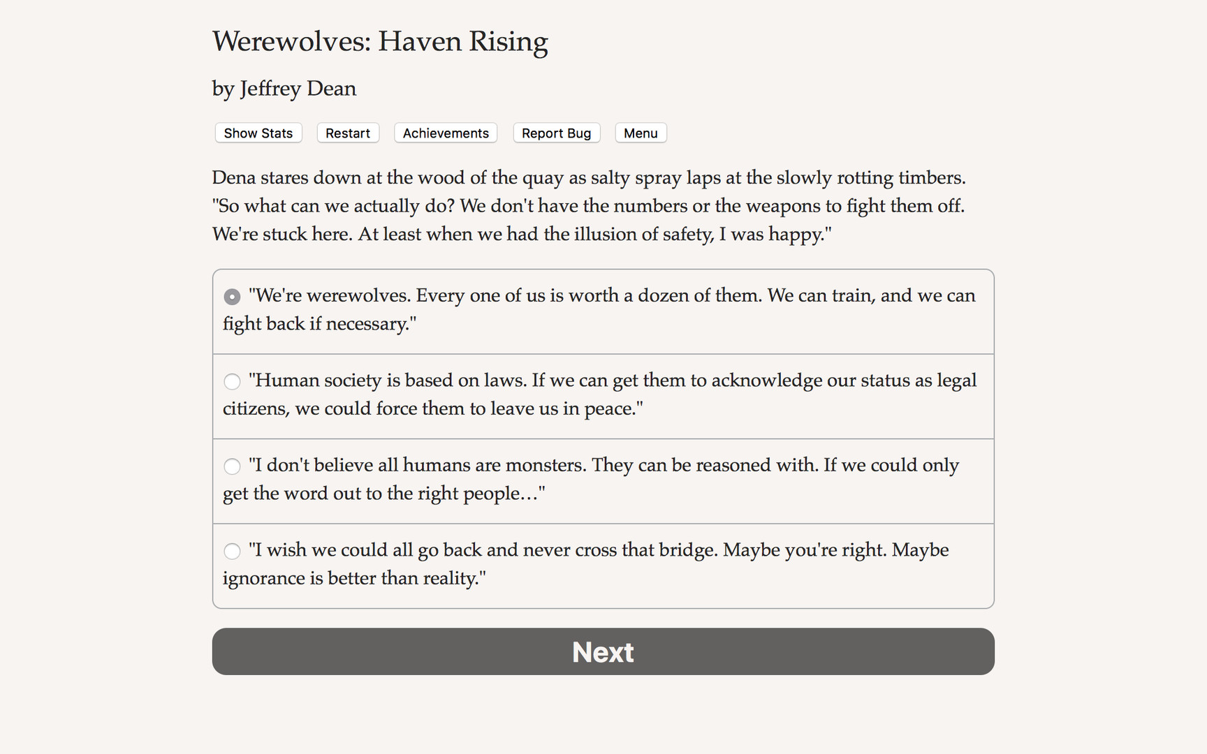 Werewolves: Haven Rising - Screenshot 3