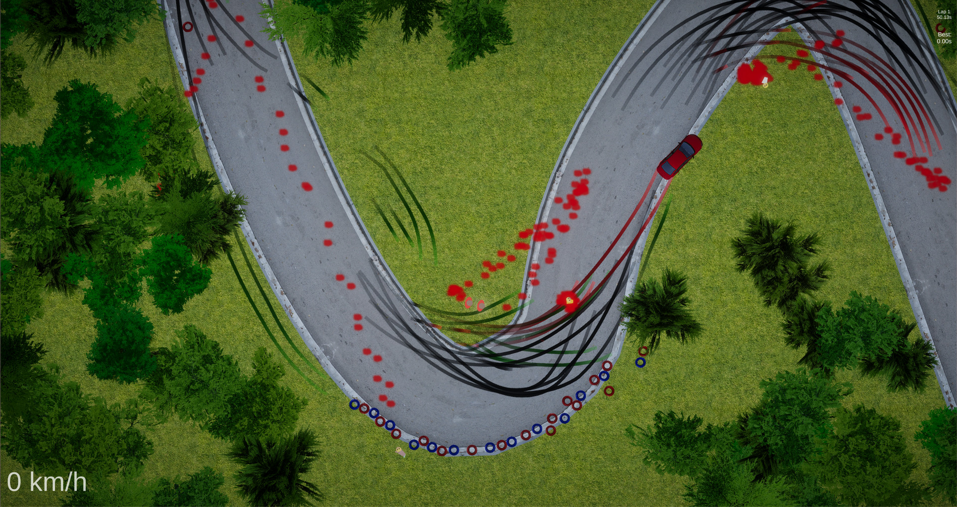 Bloody Rally Simulator - Screenshot 1