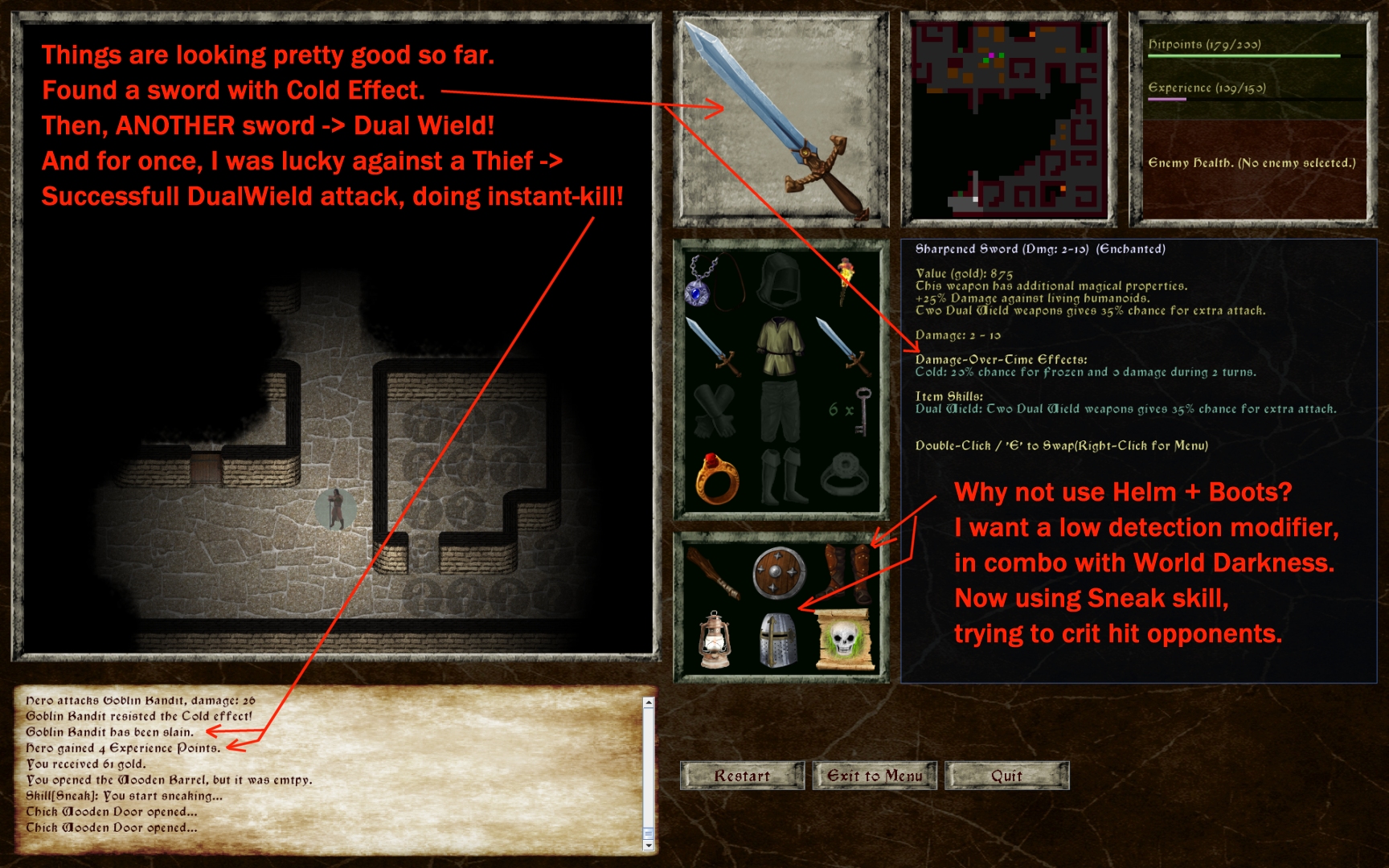 Lord of the Dark Castle - Screenshot 2