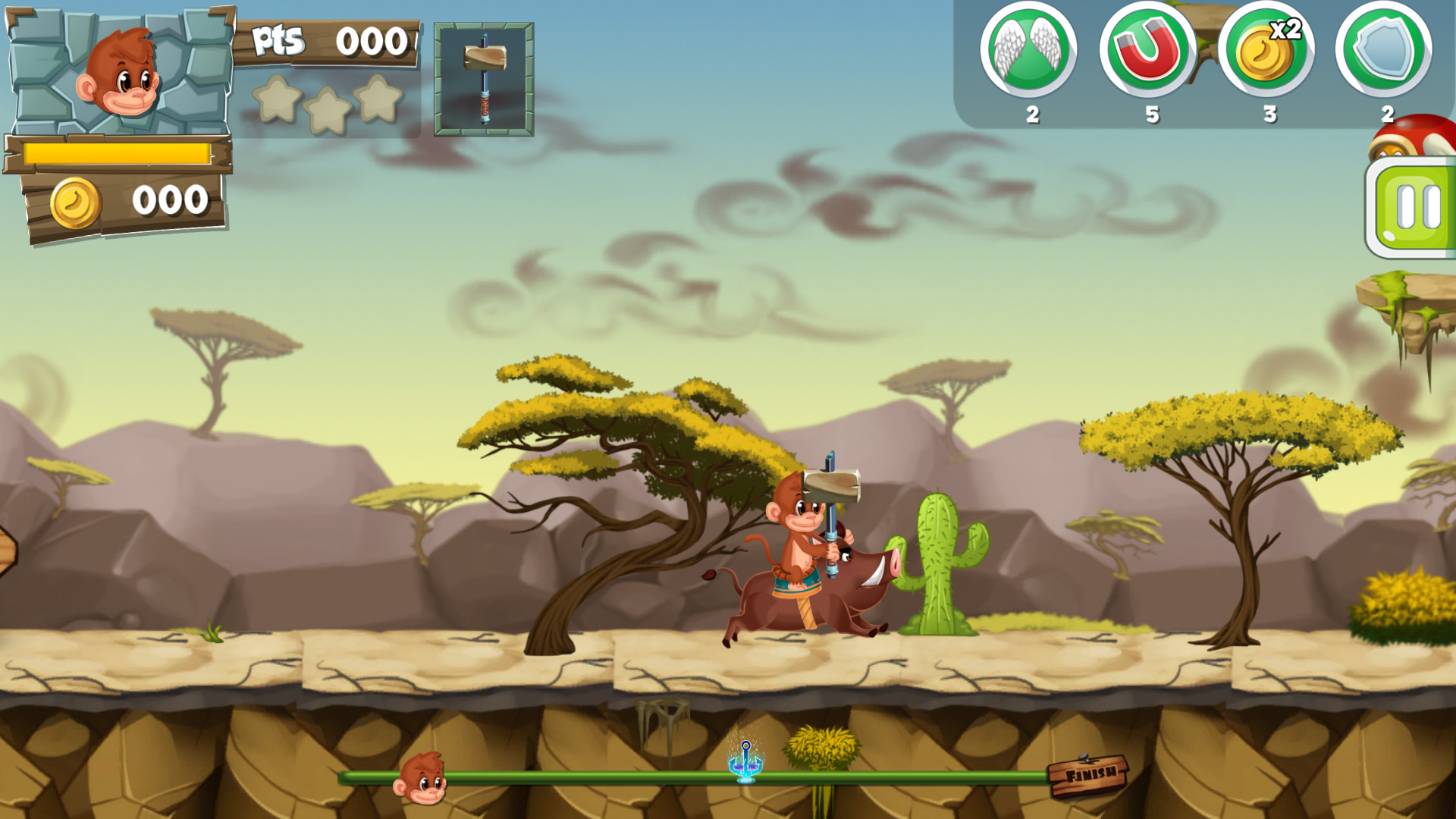 Monkey Slap - Screenshot 1