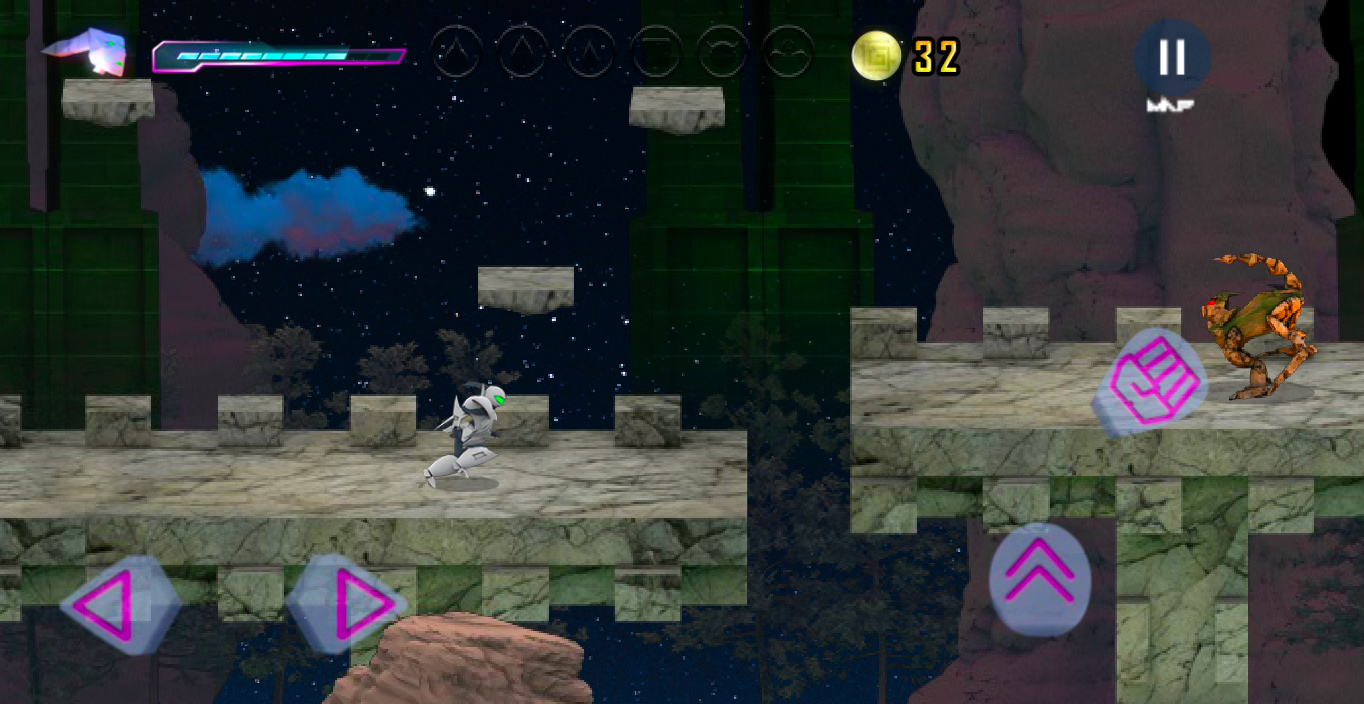 Exa soldier Space shooter - Screenshot 1