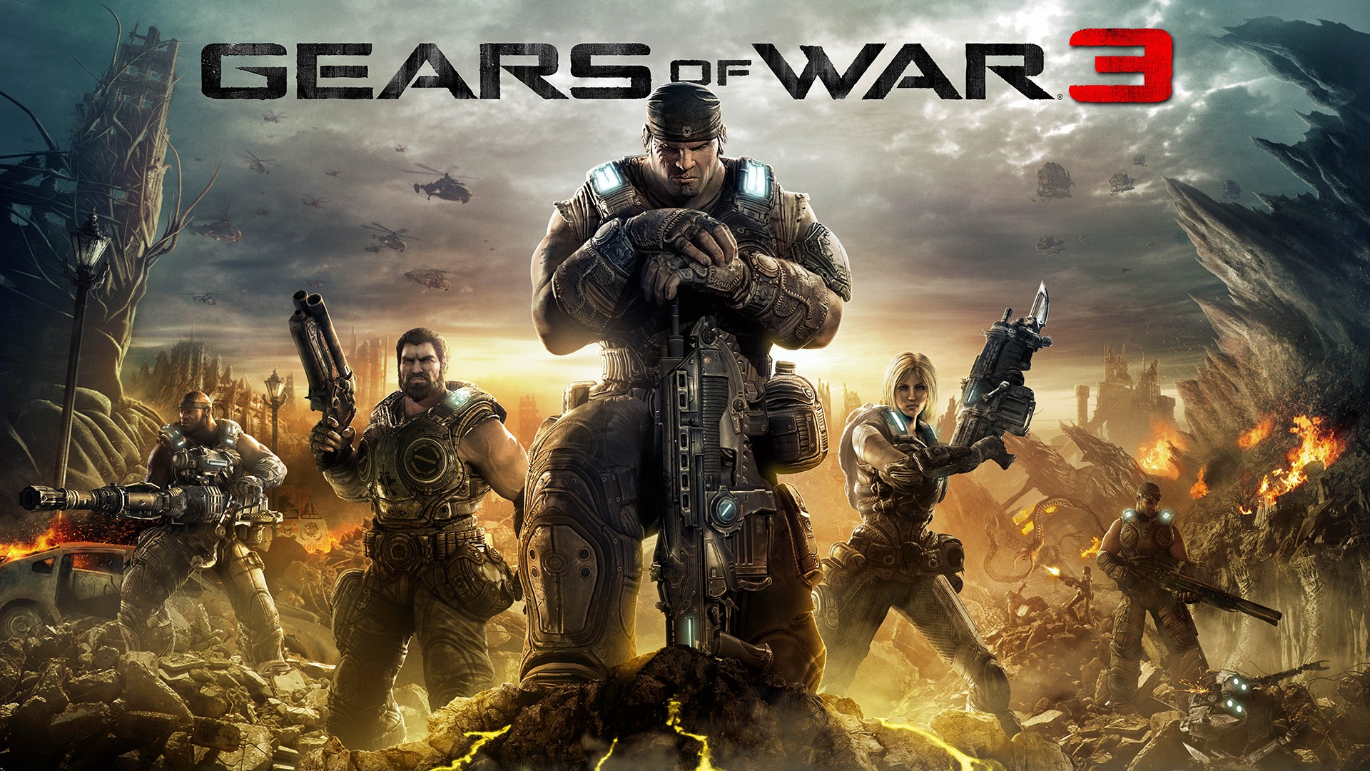 Game cover: Gears of War 3