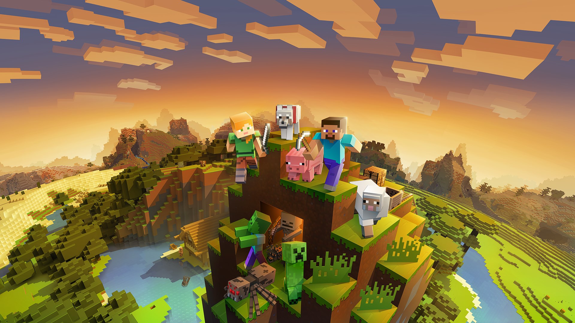 Game cover Minecraft Master Collection