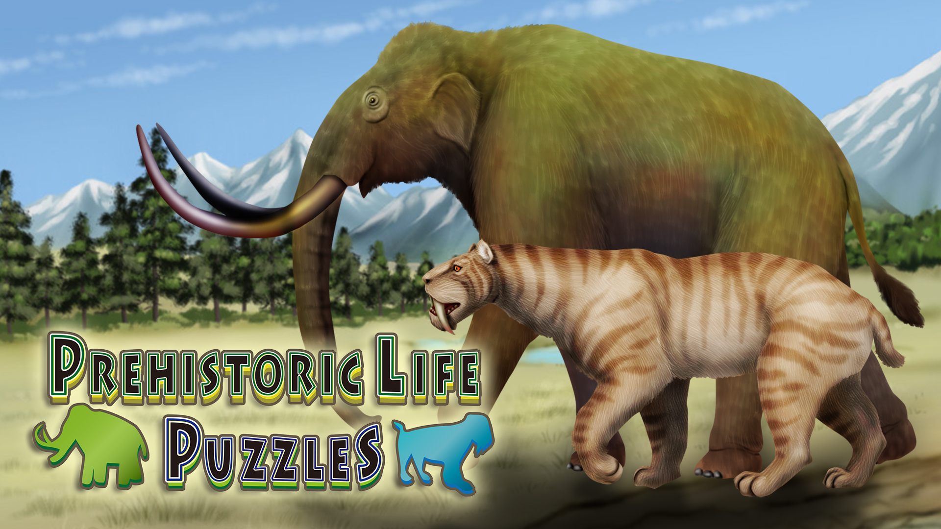 Game cover: Prehistoric Life Puzzles