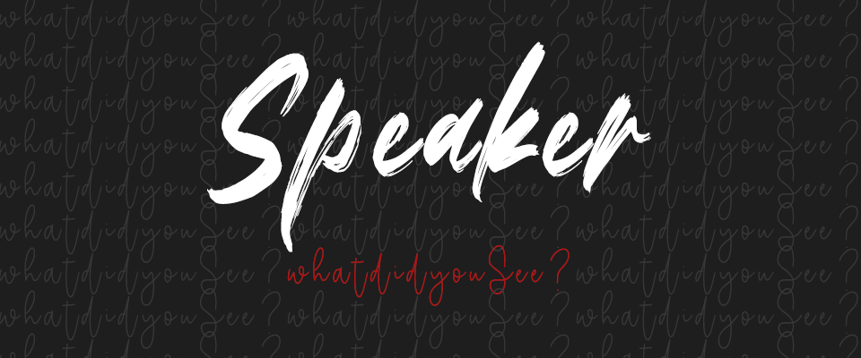 Game cover: Speaker