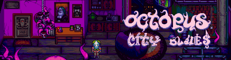 Game cover Octopus City Blues
