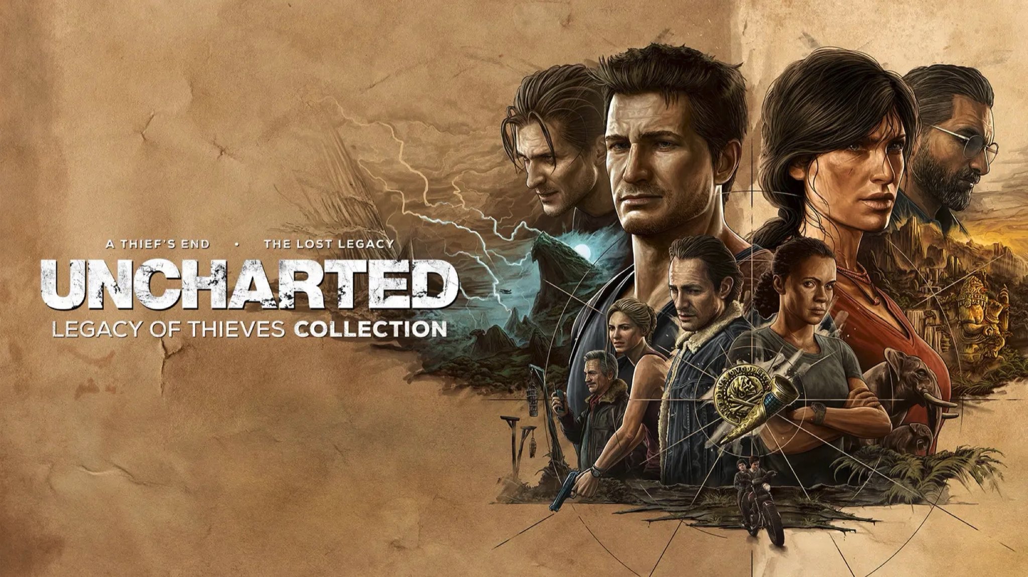 Game cover Uncharted: Legacy of Thieves Collection