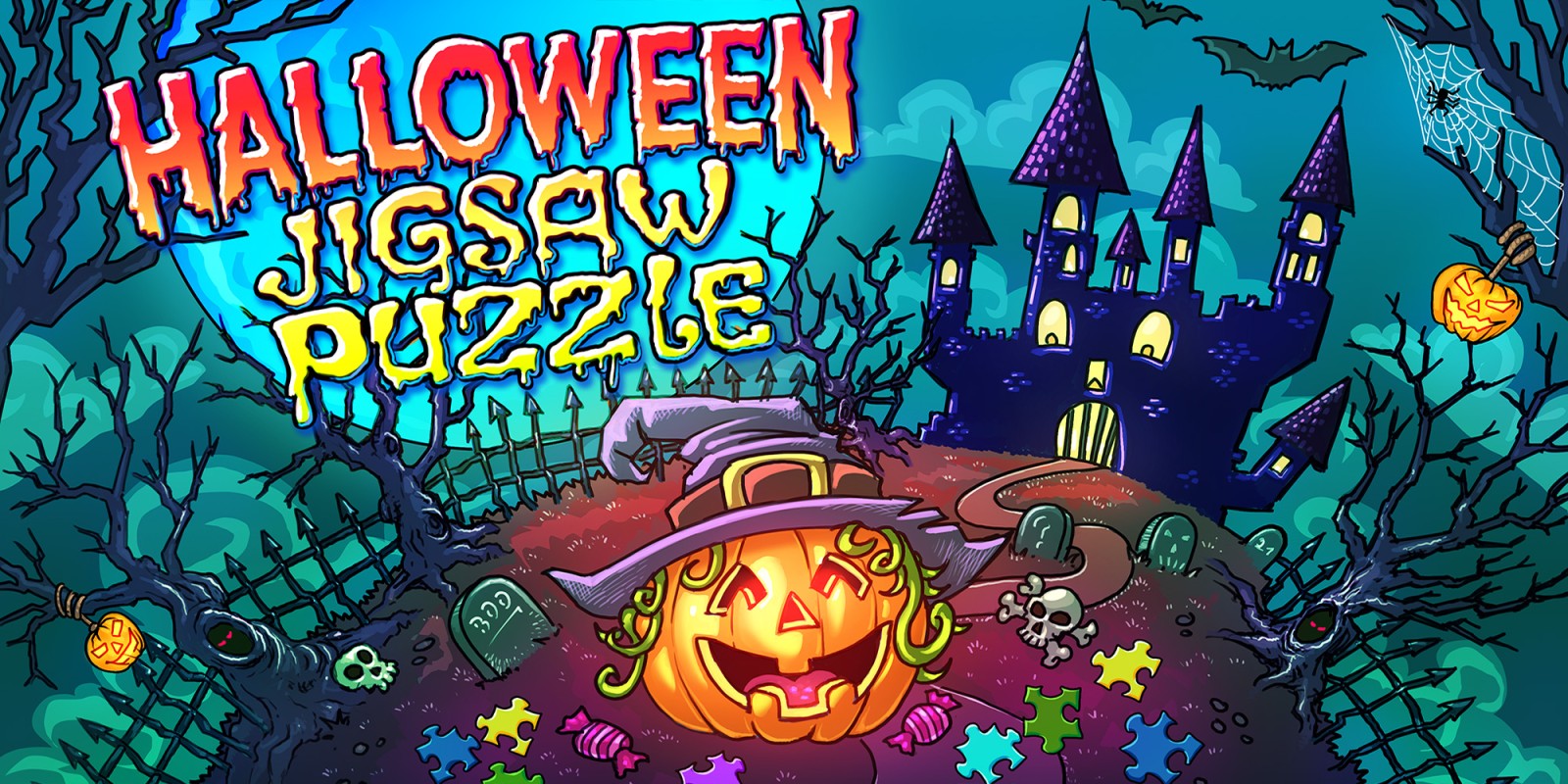 Game cover: Halloween Jigsaw Puzzles: Puzzle Game for Kids & Toddlers