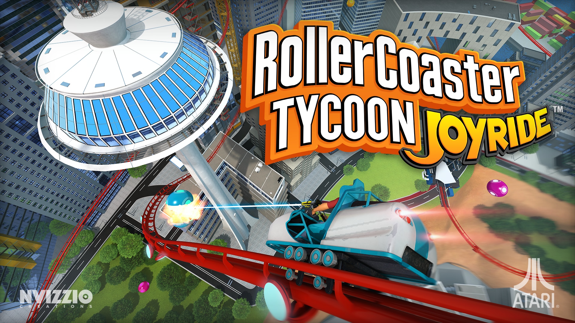 Game cover Rollercoaster Tycoon Joyride