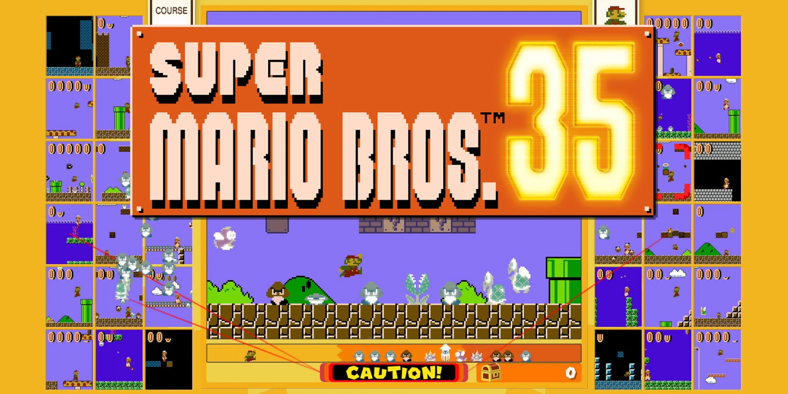 Game cover Super Mario Bros. 35