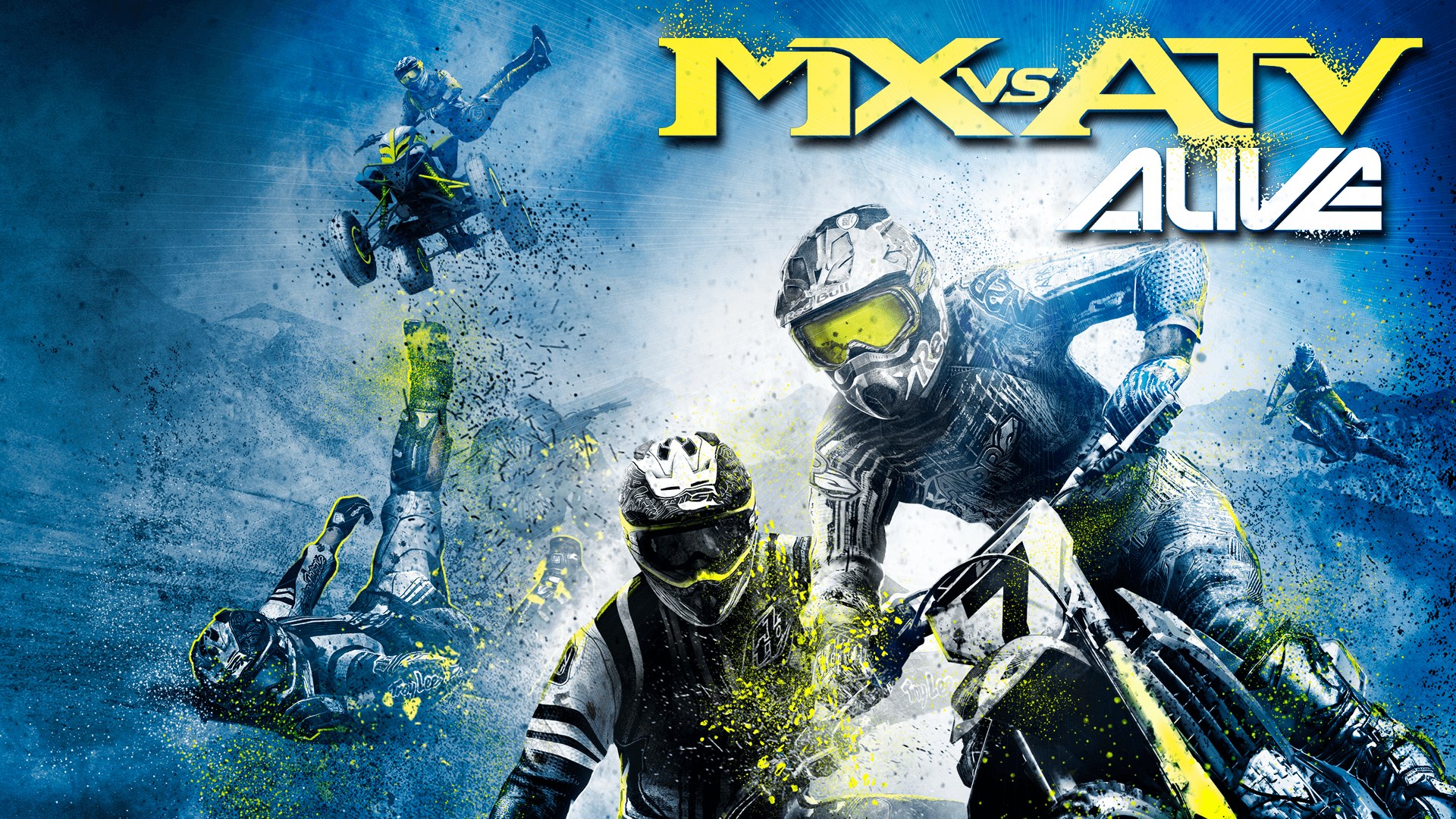 Game cover: MX vs. ATV: Alive