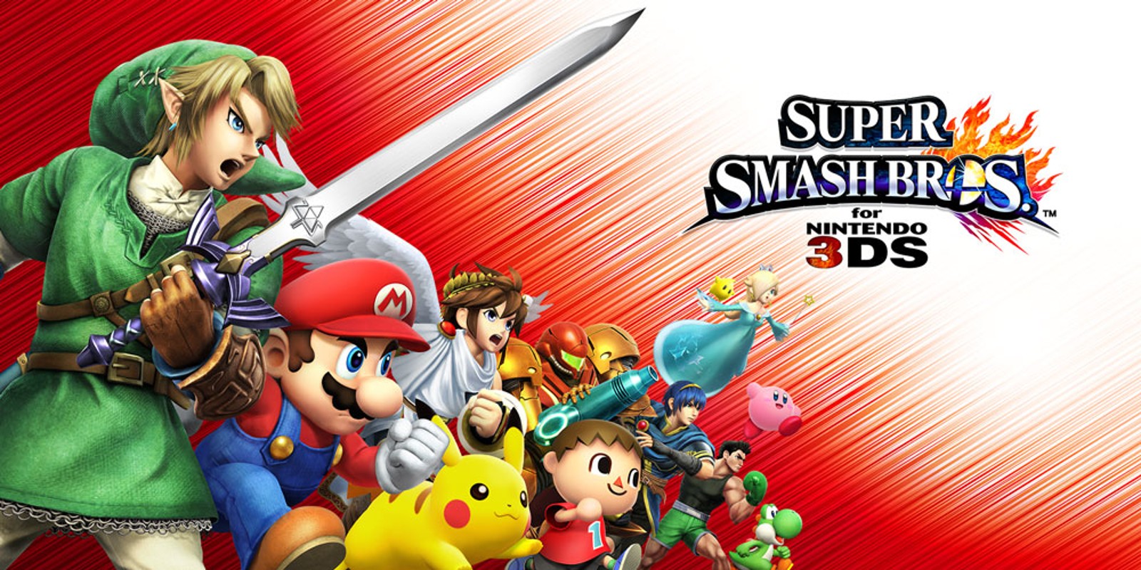 Game cover: Super Smash Bros. for Nintendo 3DS