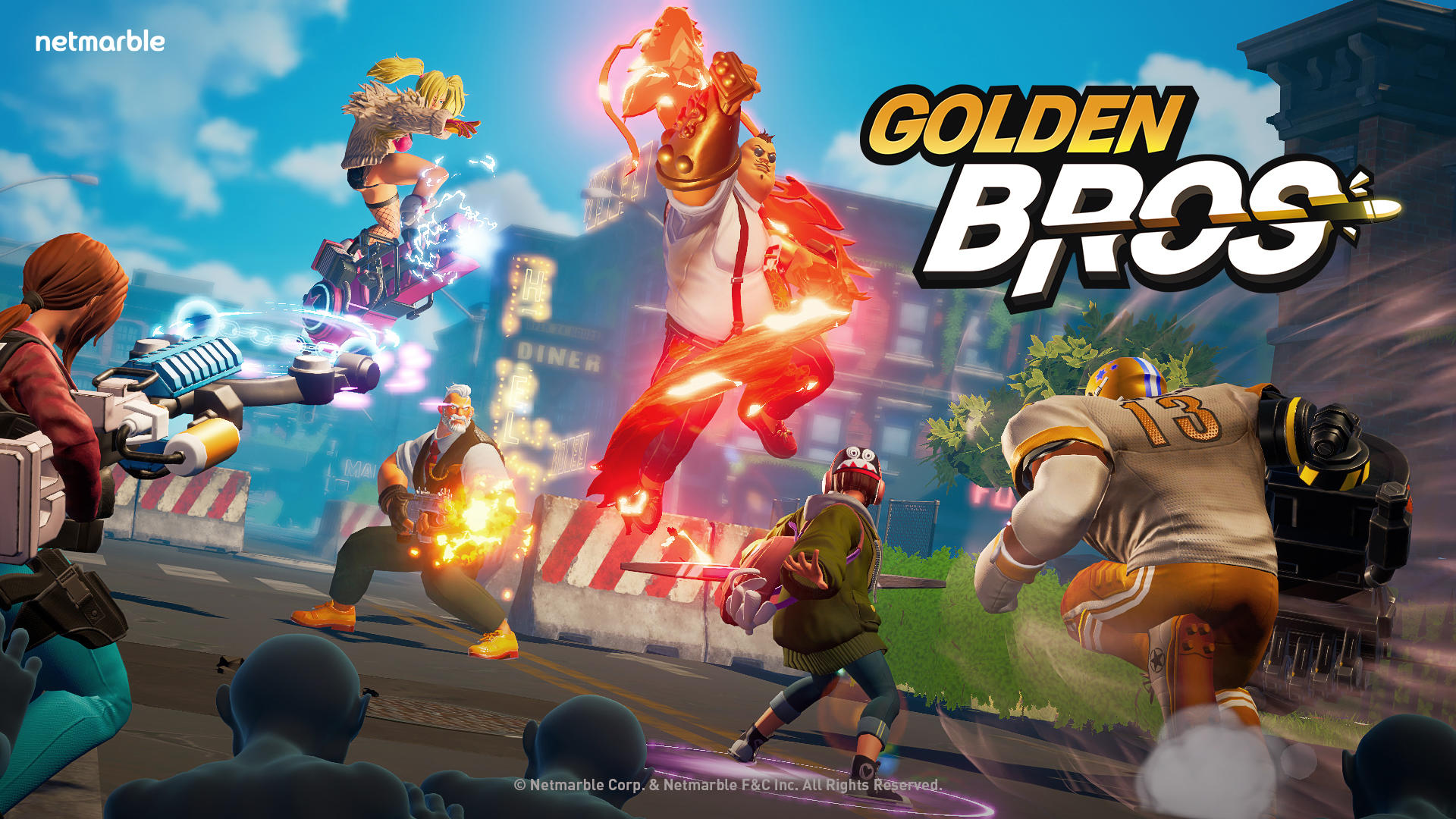 Game cover: Golden Bros