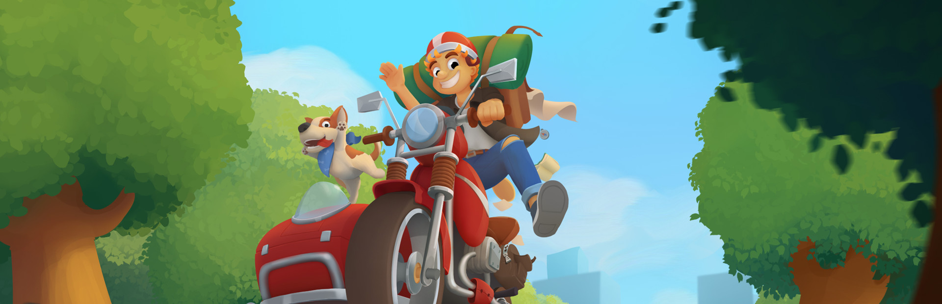 Game cover: Adventure Mosaics: Moto-Trip