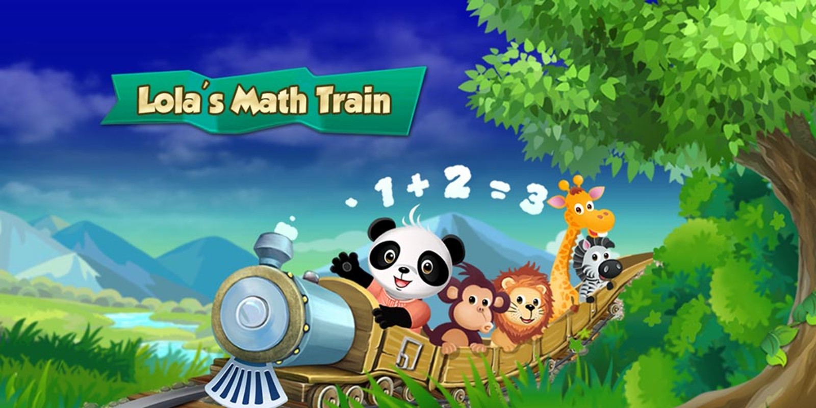 Game cover: Lola's Math Train