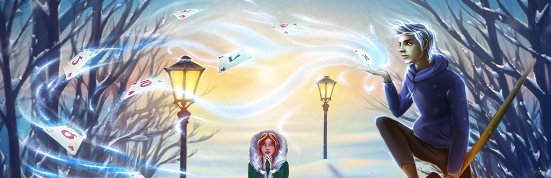 Game cover: Solitaire Jack Frost: Winter Adventures 3