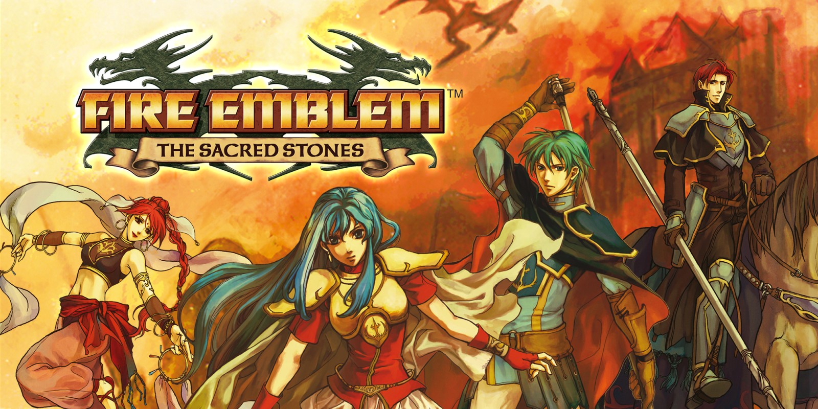 Game cover: Fire Emblem: The Sacred Stones
