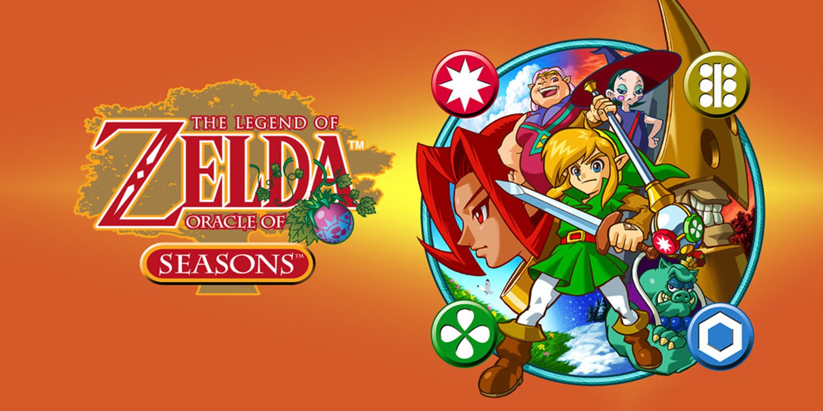 Game cover: The Legend of Zelda: Oracle of Seasons
