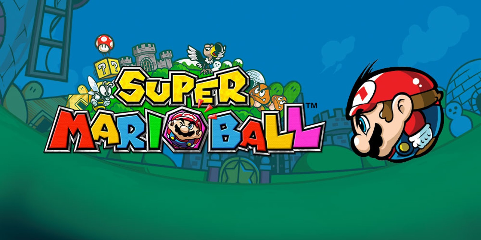 Game cover: Mario Pinball Land