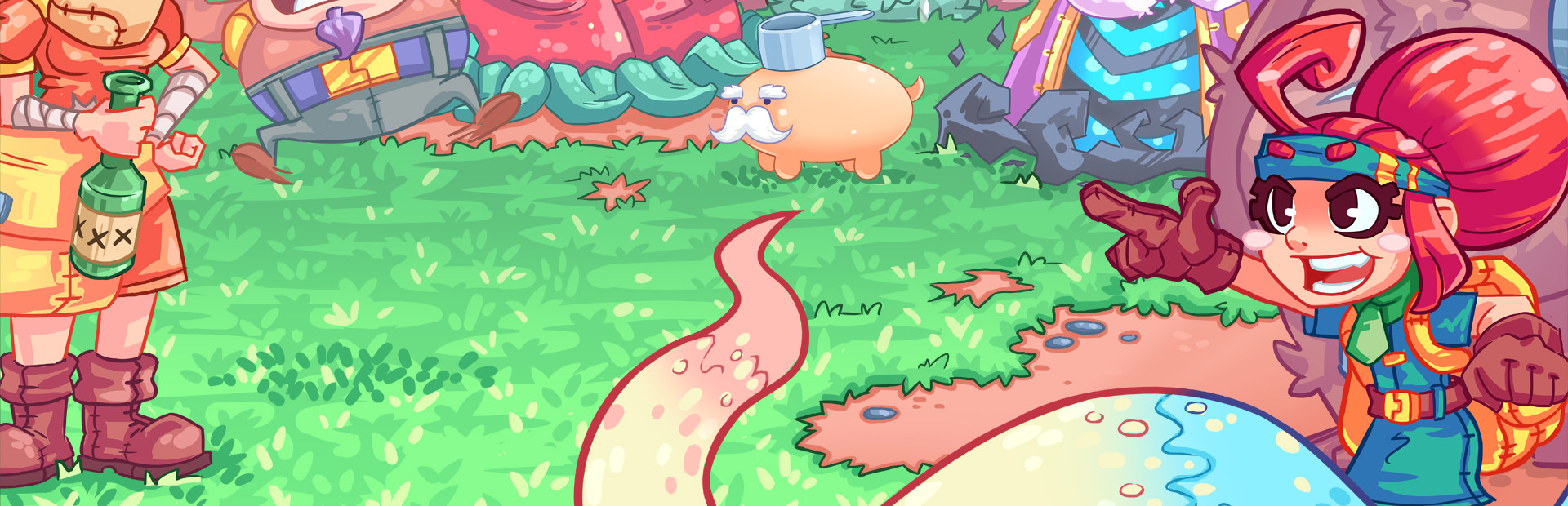 Game cover: The Spiral Scouts