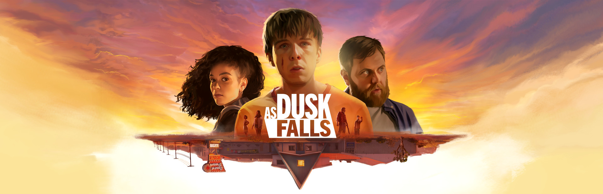 Game cover As Dusk Falls