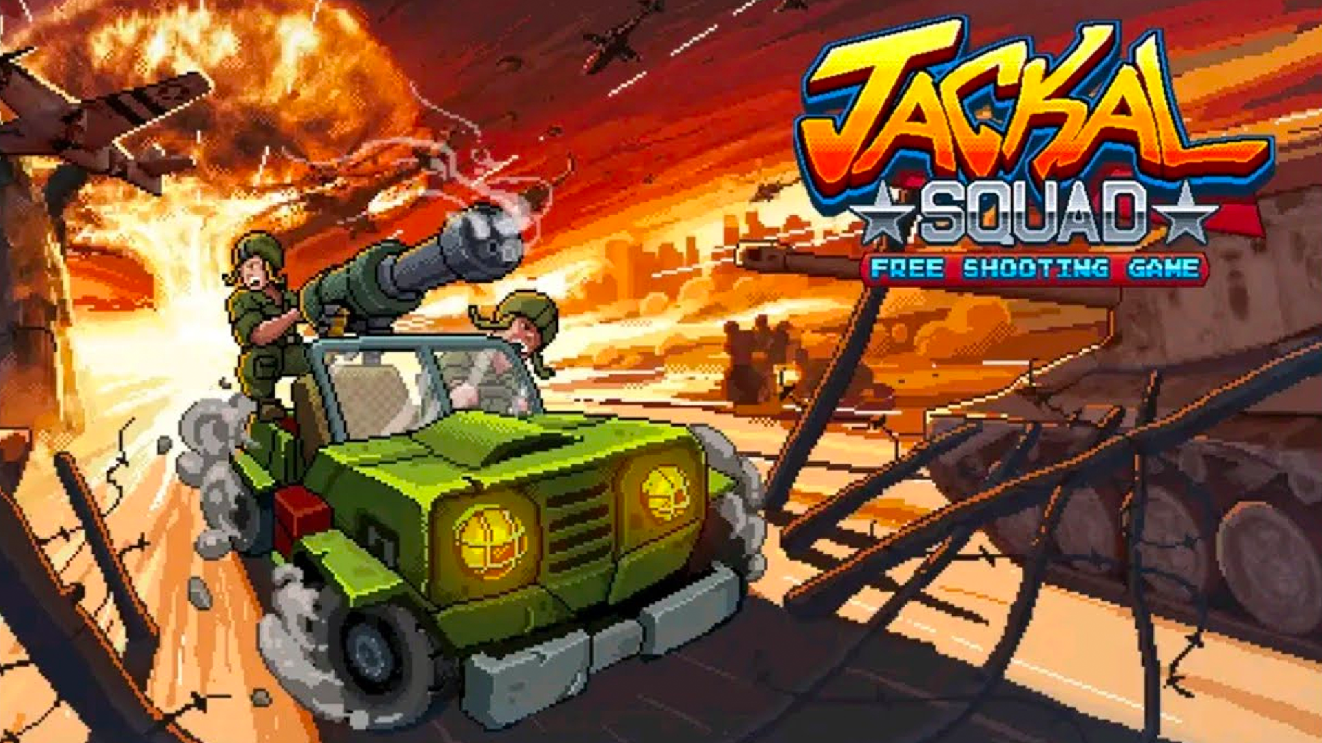 Game cover: Jackal Squad: Pixel World War