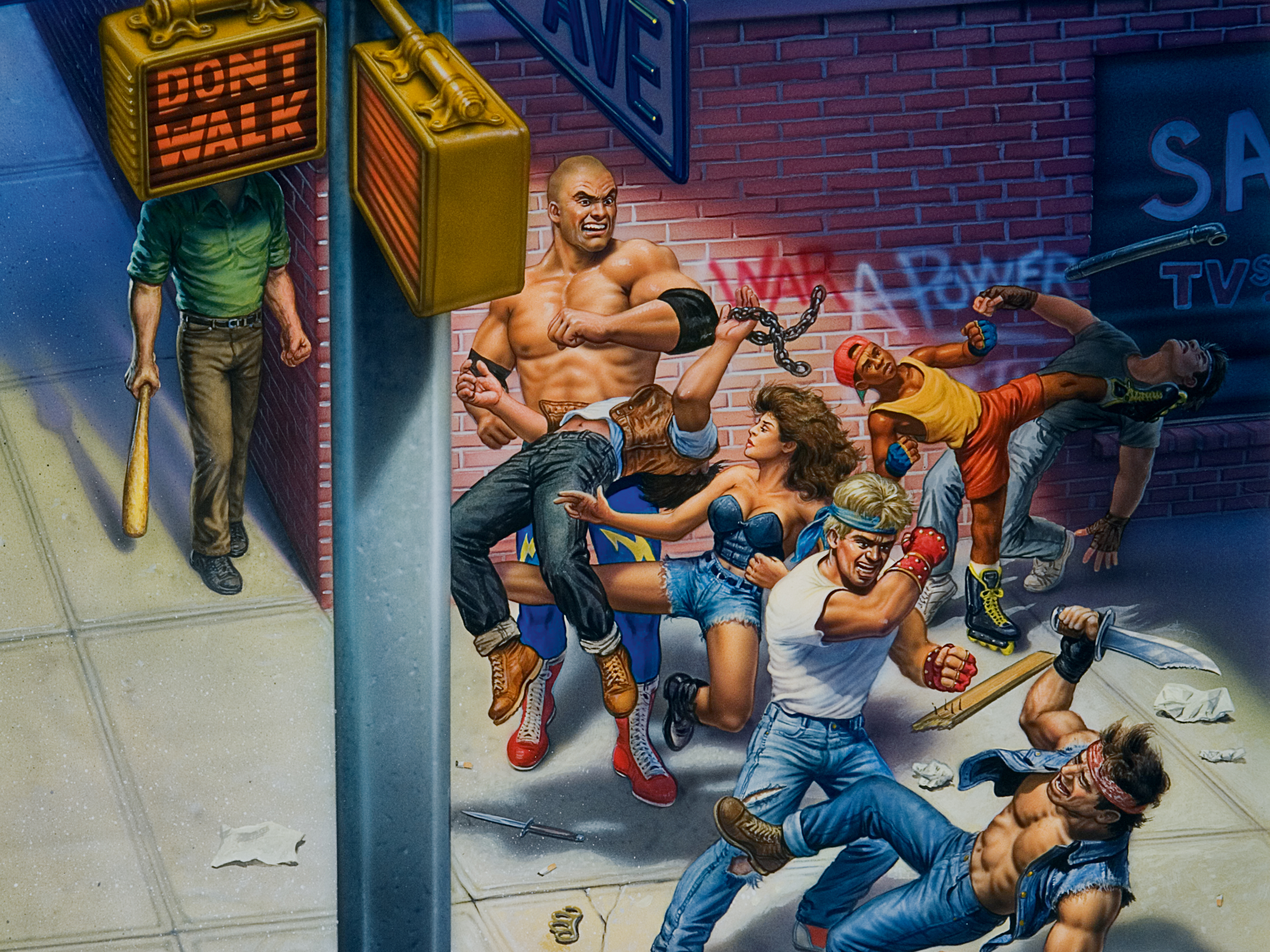Game cover: Streets of Rage 2