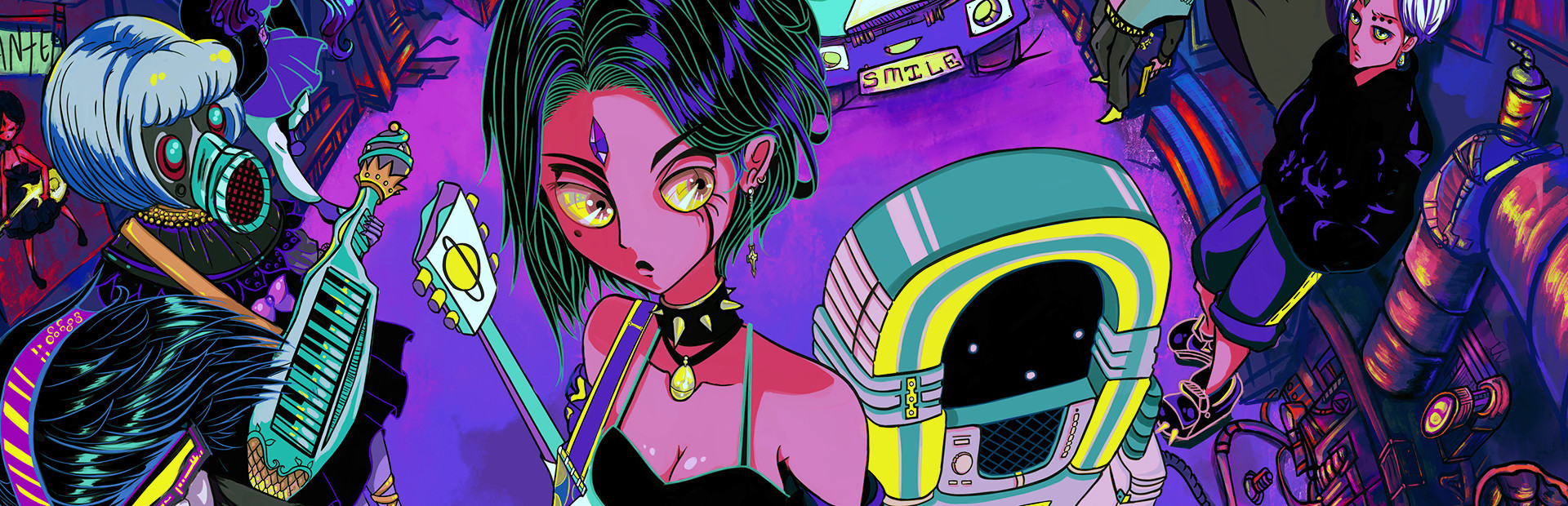 Game cover Keylocker: Turn Based Cyberpunk Action