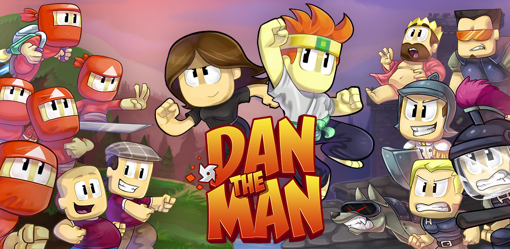 Dan the man рисунки