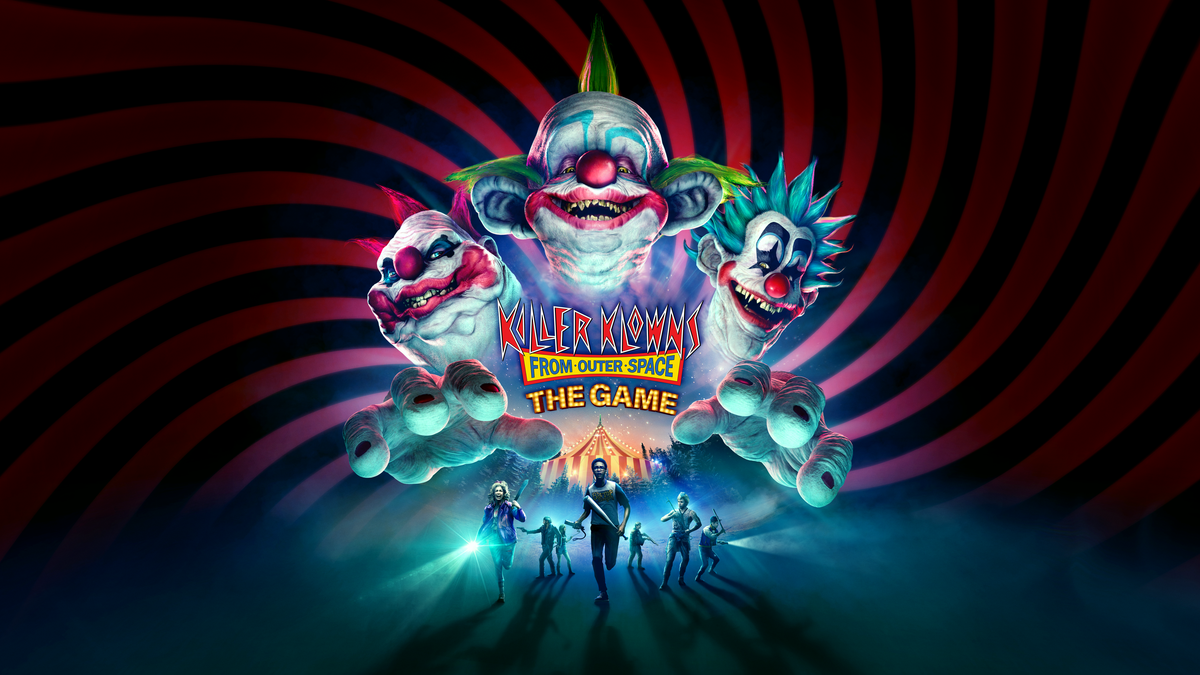 Game cover Killer Klowns from Outer Space: The Game
