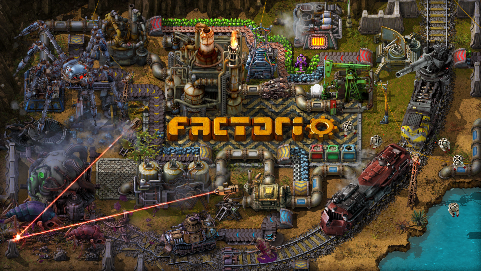Game cover Factorio
