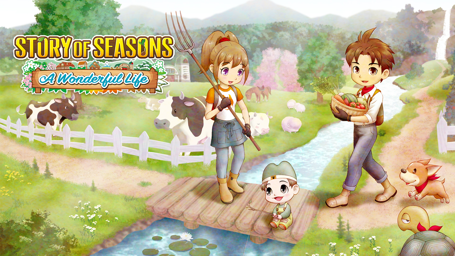 Game cover Story of Seasons: A Wonderful Life