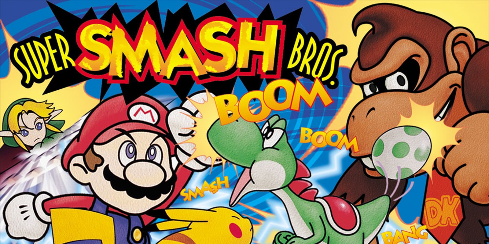 Game cover: Super Smash Bros.