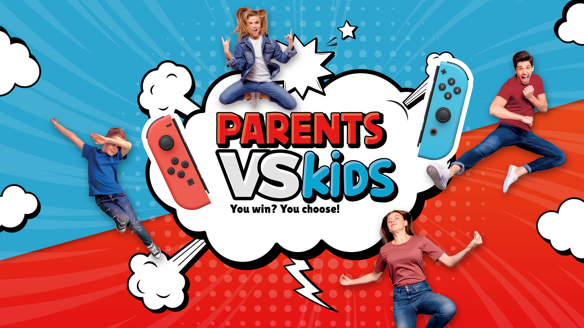 Game cover: Parents vs. Kids