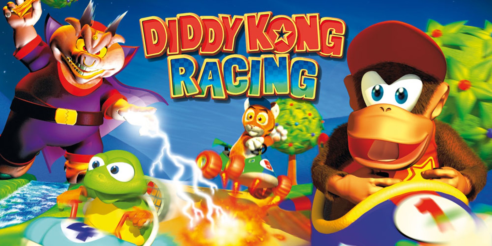 Game cover: Diddy Kong Racing
