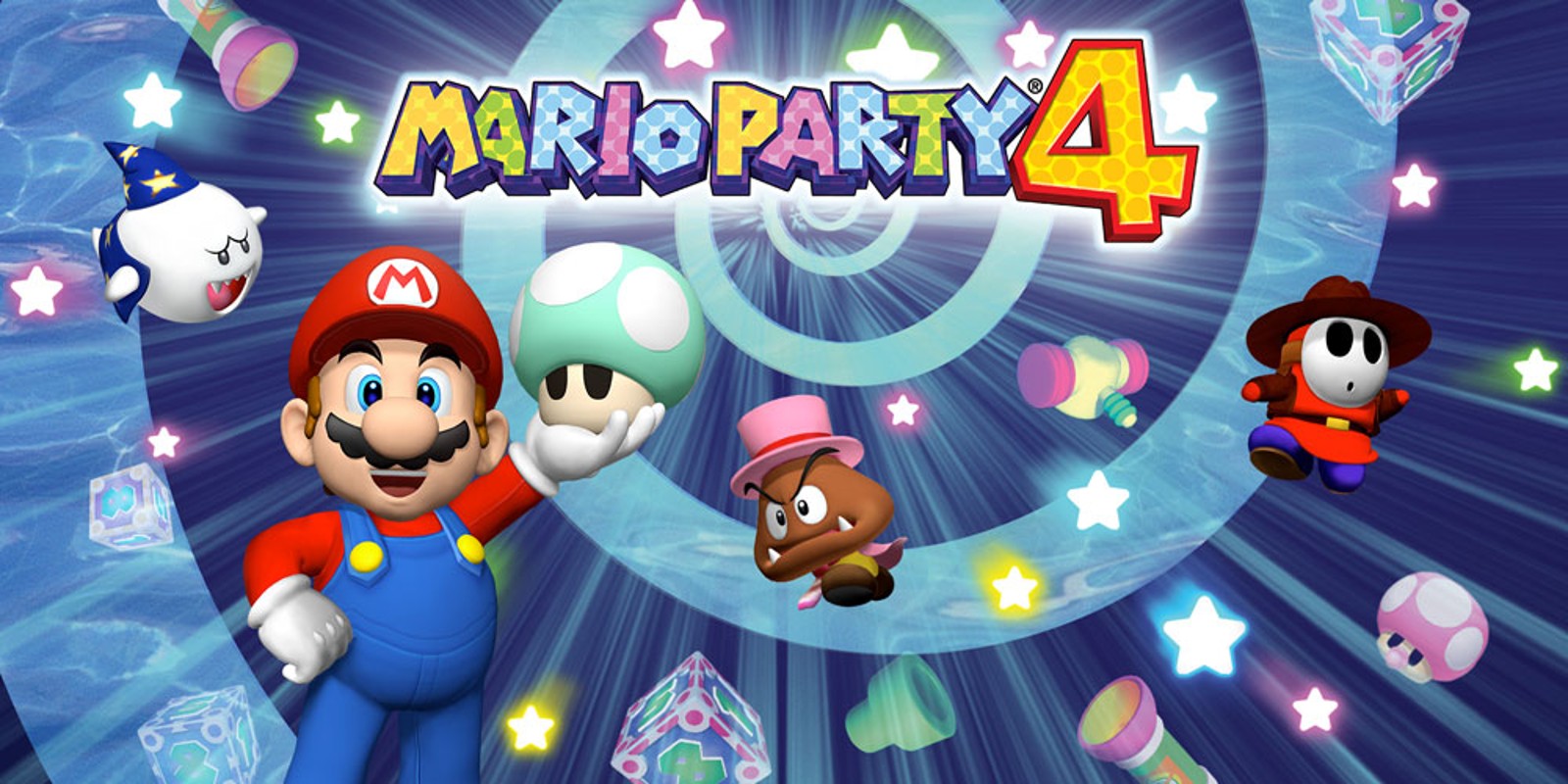 Game cover: Mario Party 4