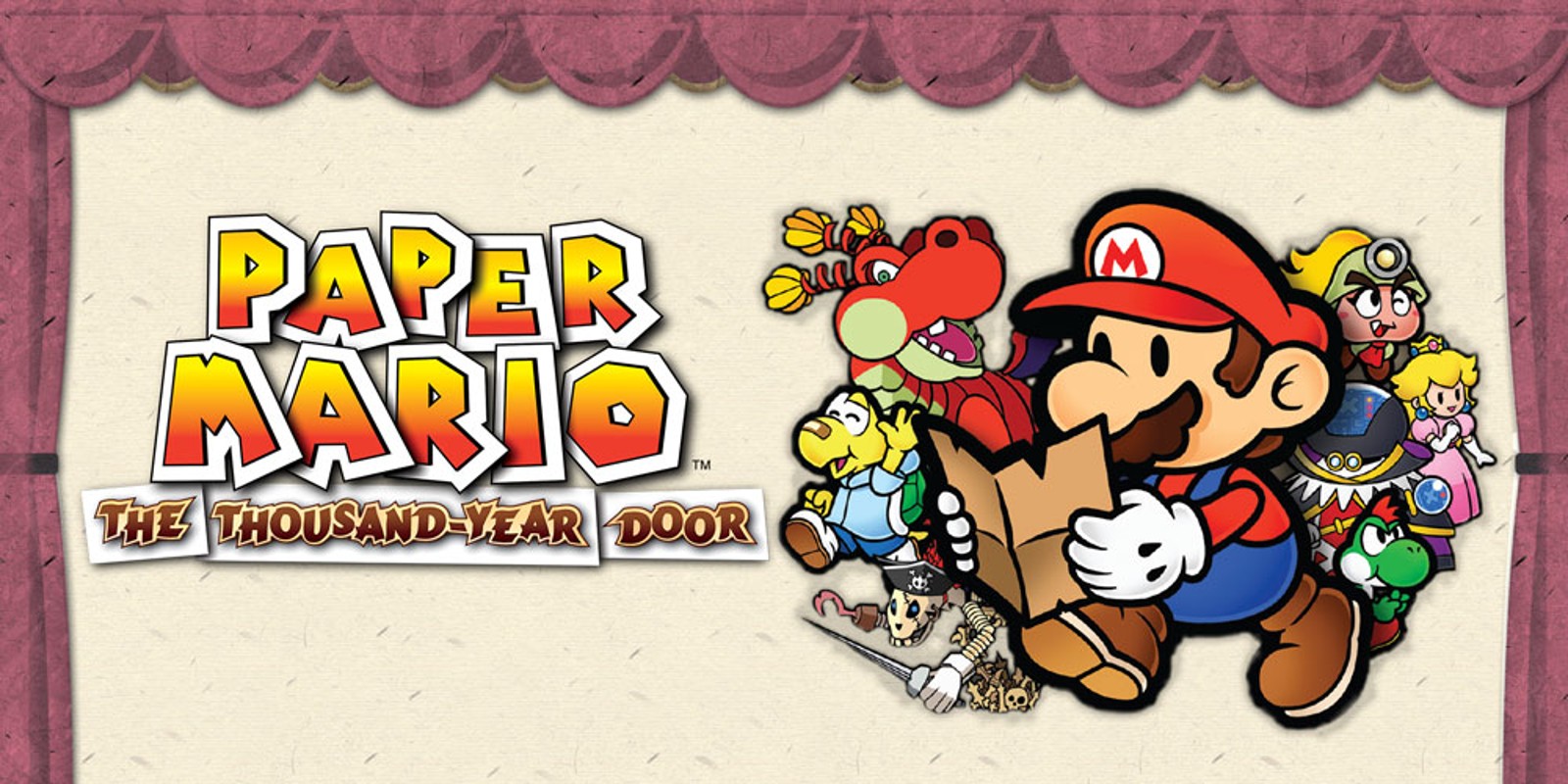 Game cover: Paper Mario: The Thousand-Year Door