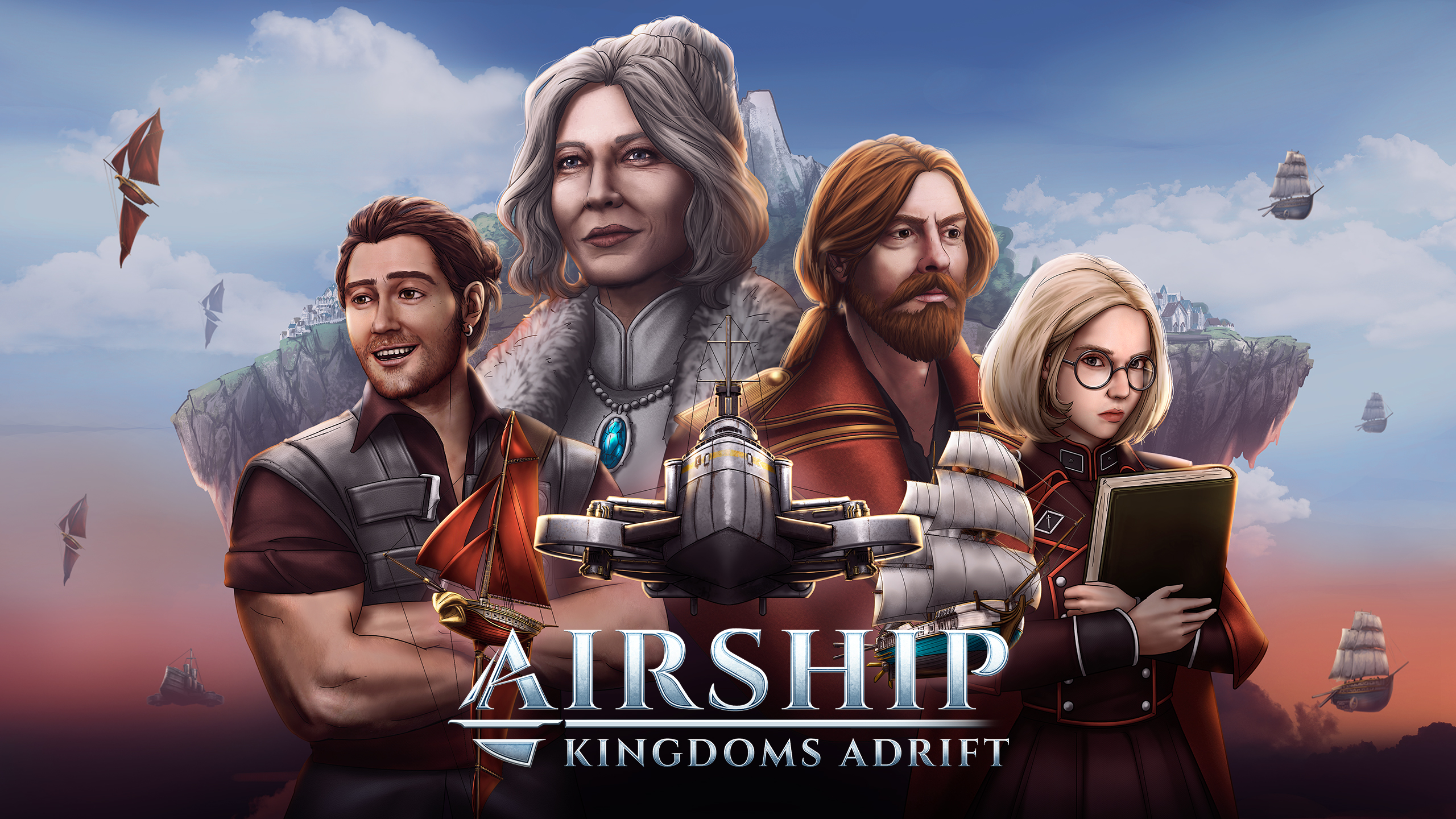 Airship kingdoms adrift