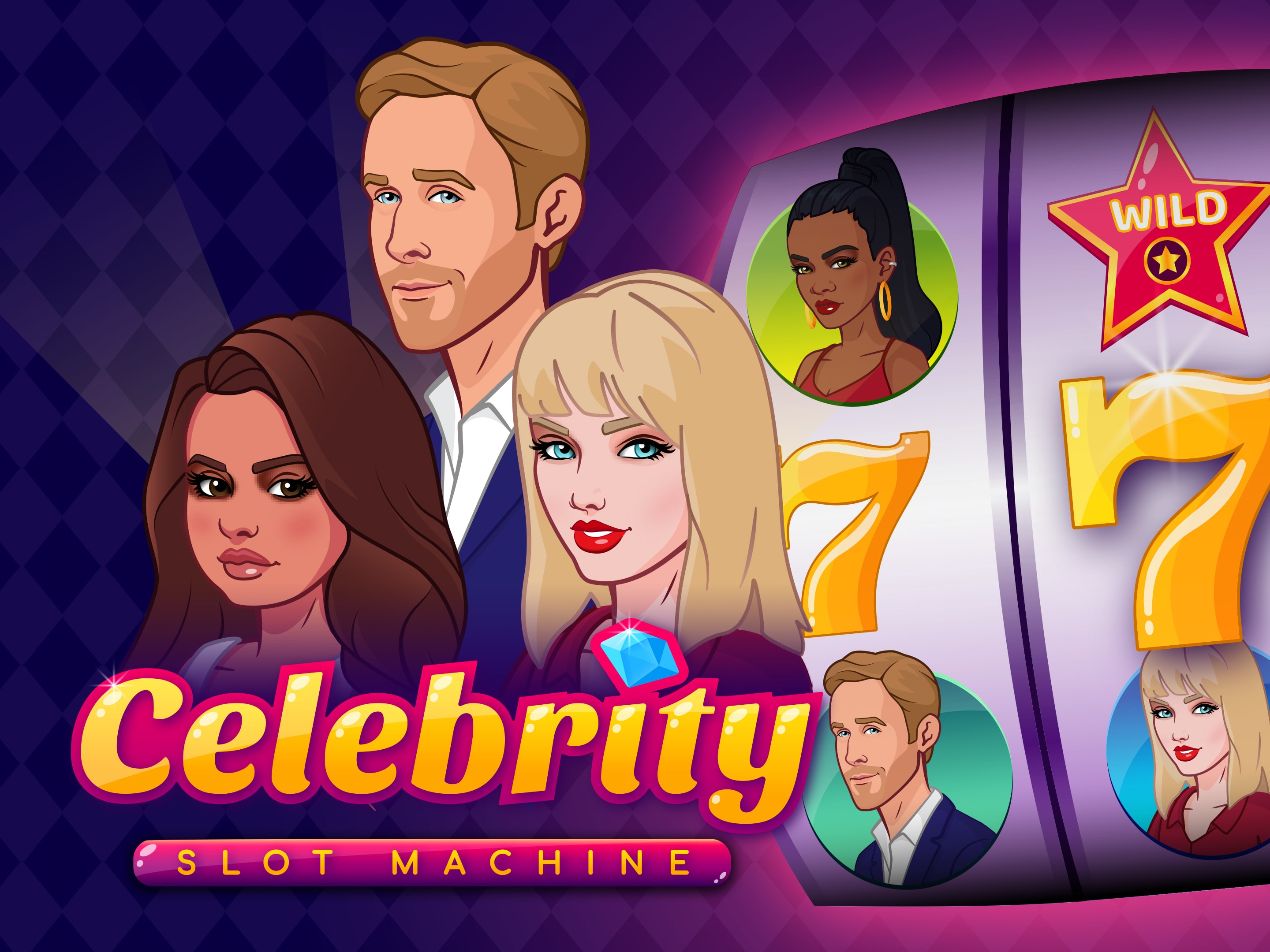 Game cover: Celebrity Slot Machine