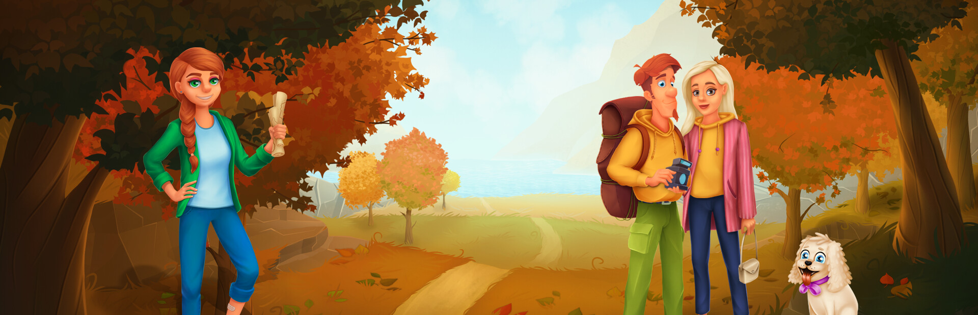 Game cover: Adventure Mosaics: Autumn Journey