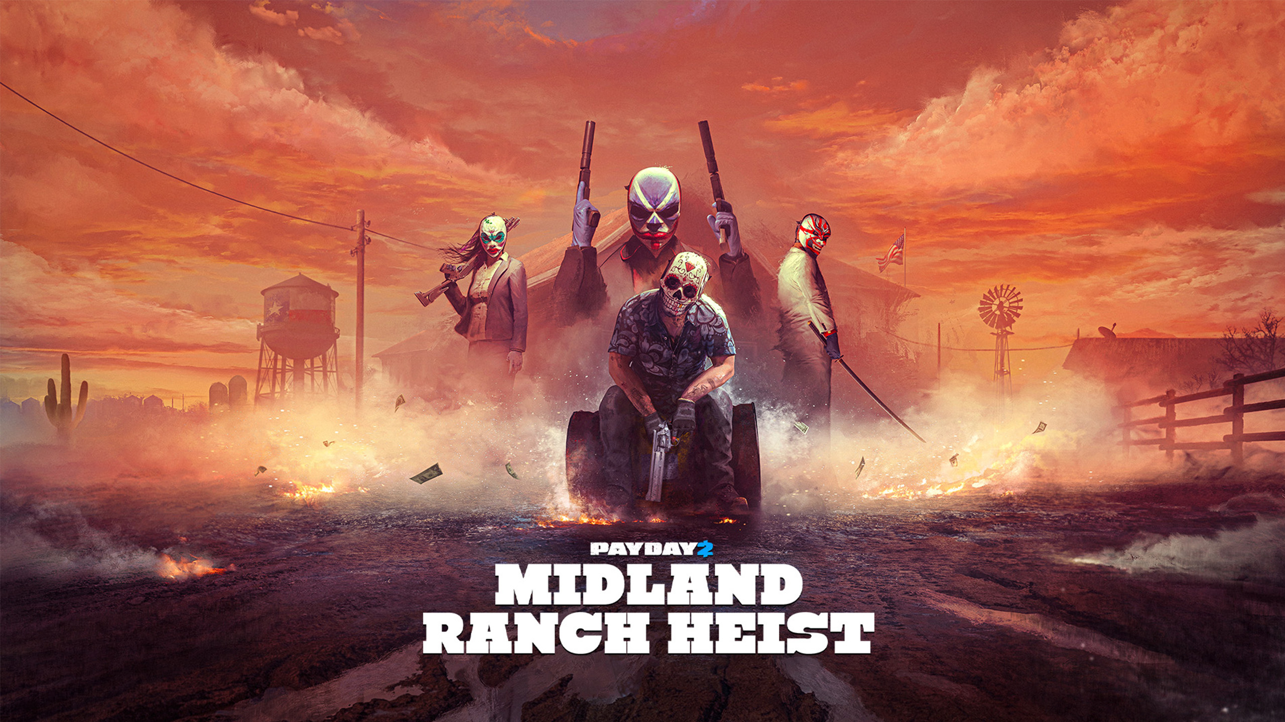 Payday 2: Midland Ranch Heist - Press Kit