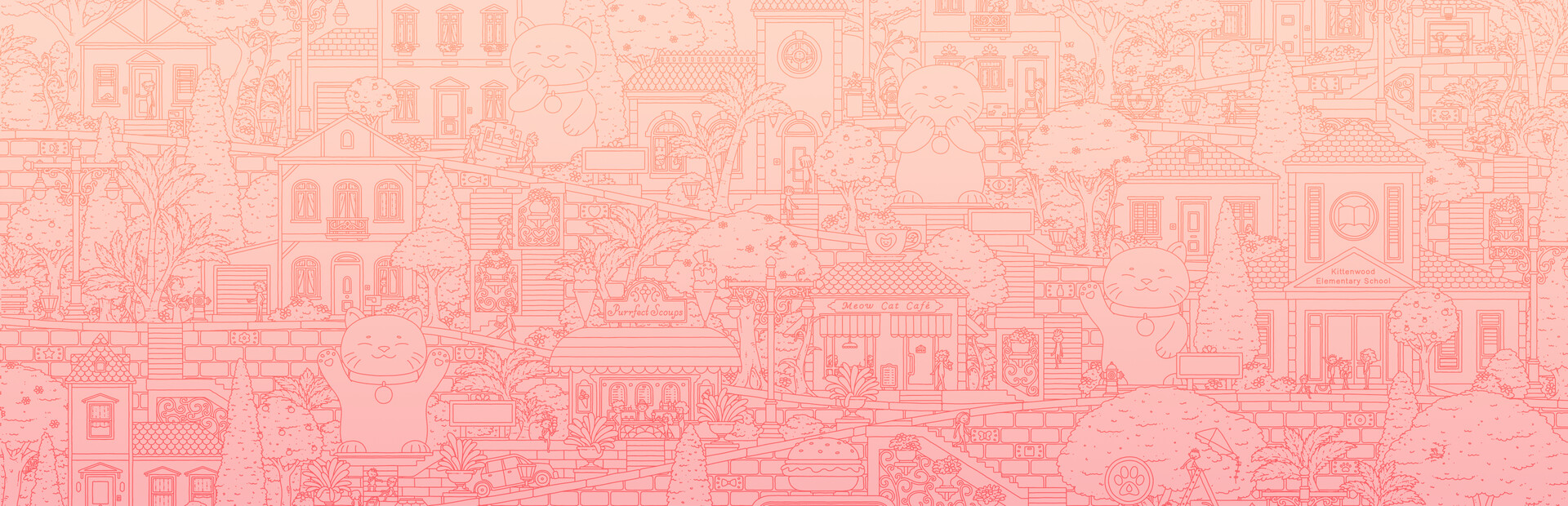 Game cover: Purrfectly Hidden Cats: Kittenwood