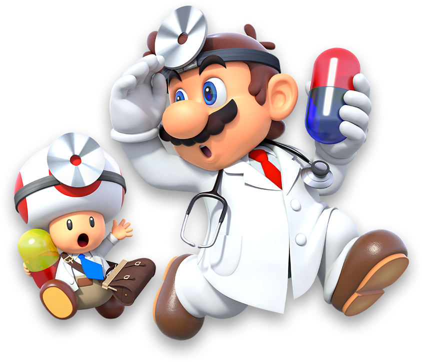 Game cover: Dr. Mario World