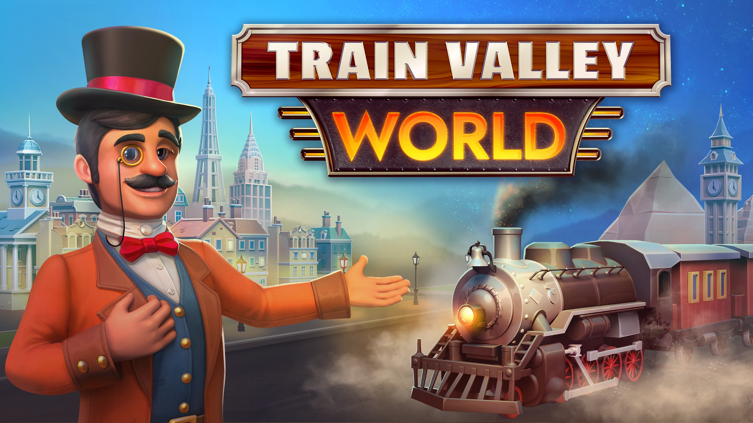 Game cover Train Valley World