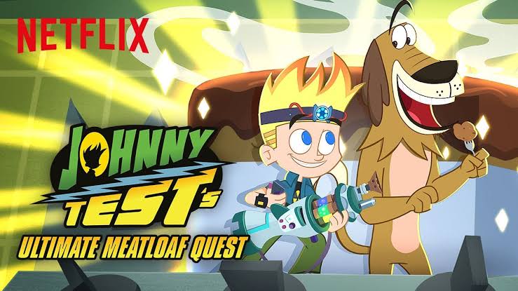Game cover: Johnny Test's Ultimate Meatloaf Quest