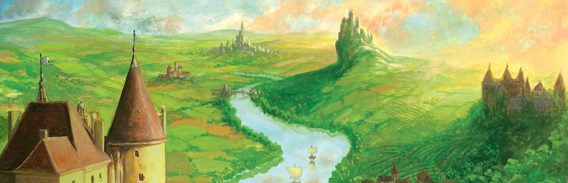 Game cover: The Castles of Burgundy