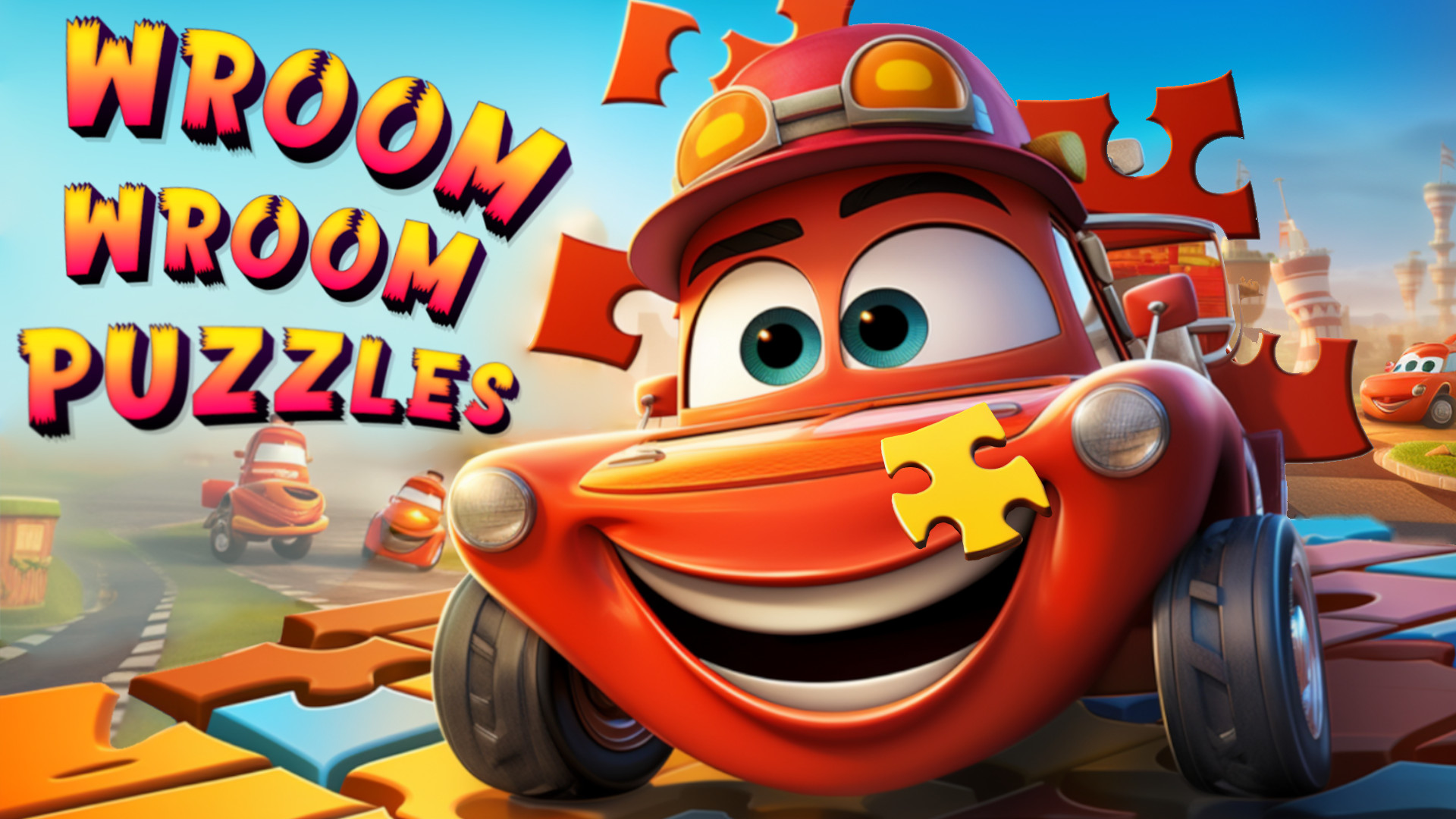 Game cover: Wroom Wroom Puzzles