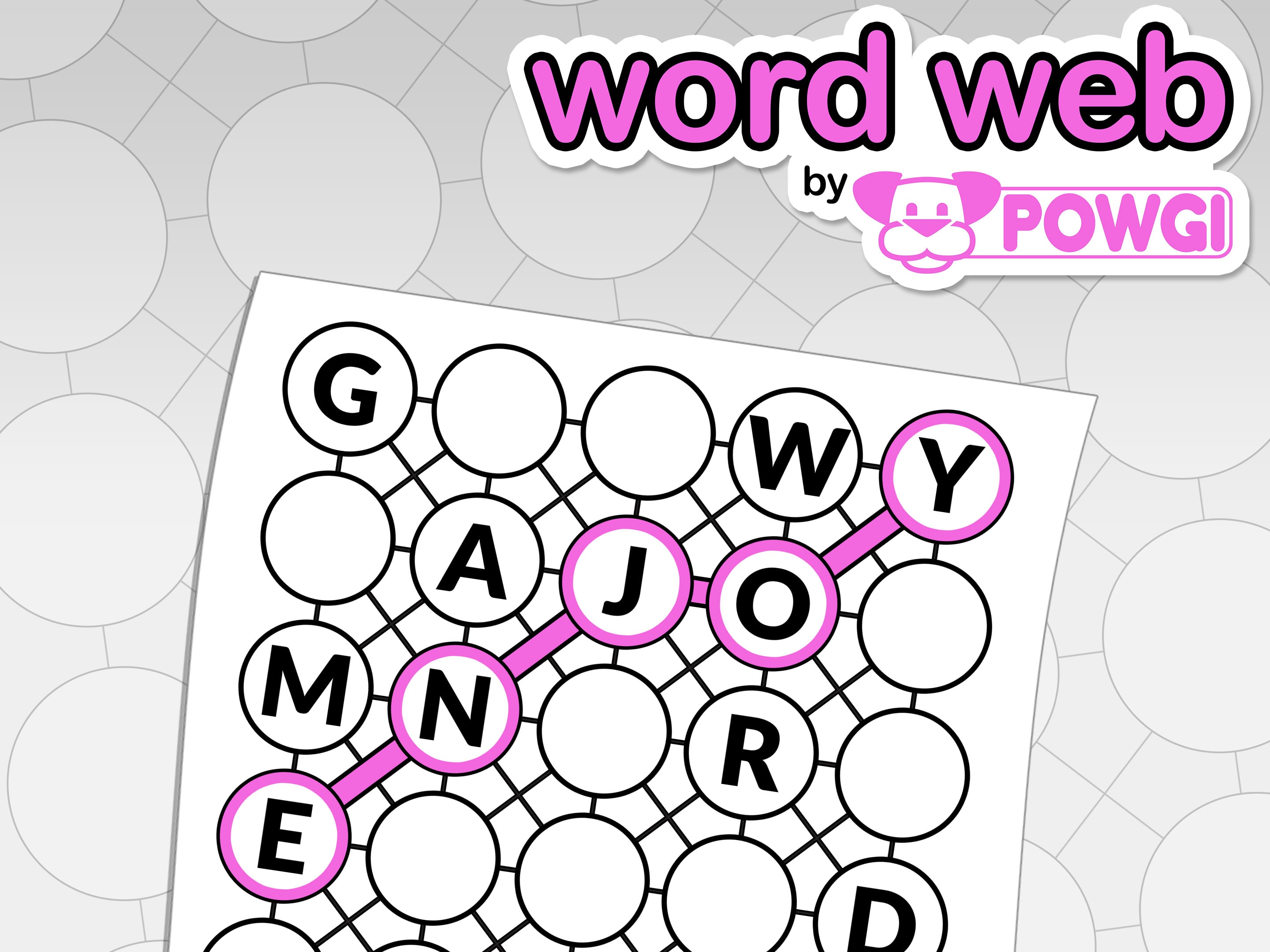 Game cover: Word Web by Powgi