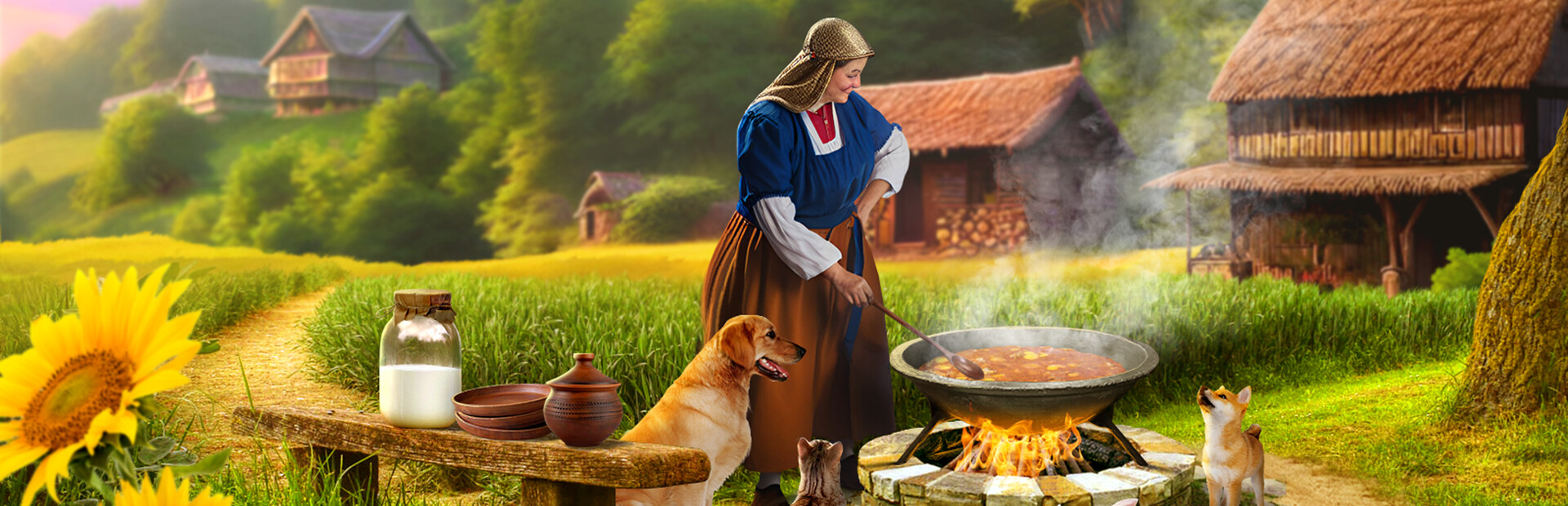 Game cover: Weekend Solitaire: Summer Village