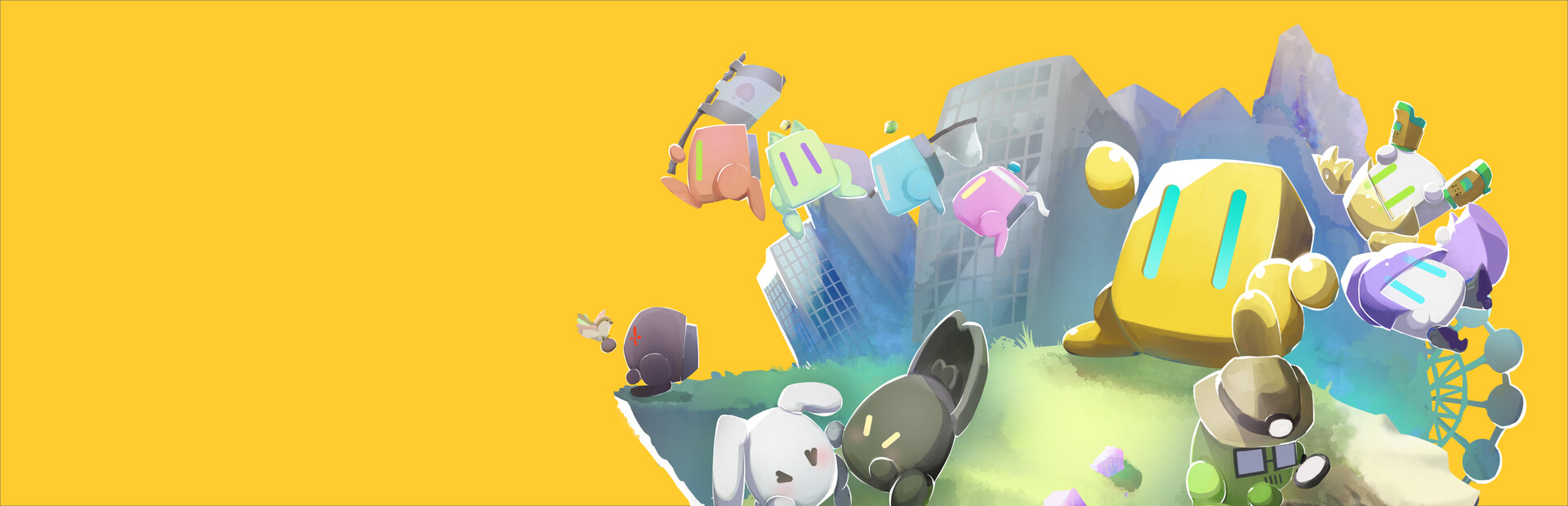 Game cover: Laby and the Mysterious Planet